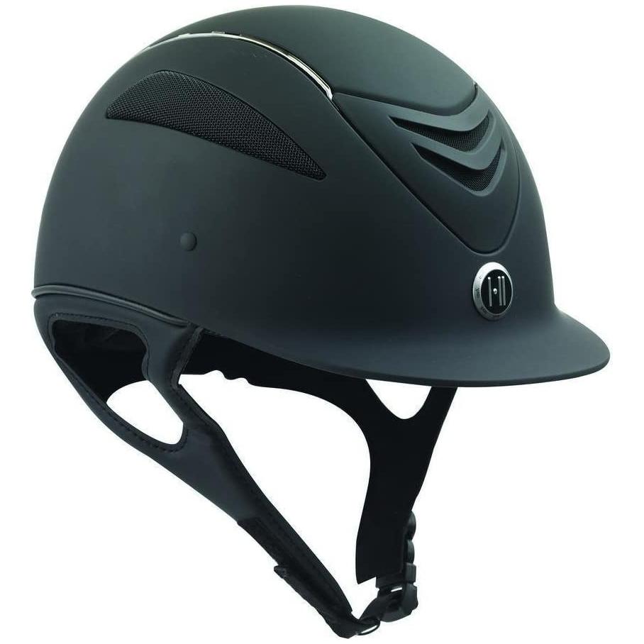 One K Defender Chrome Stripe Helmet