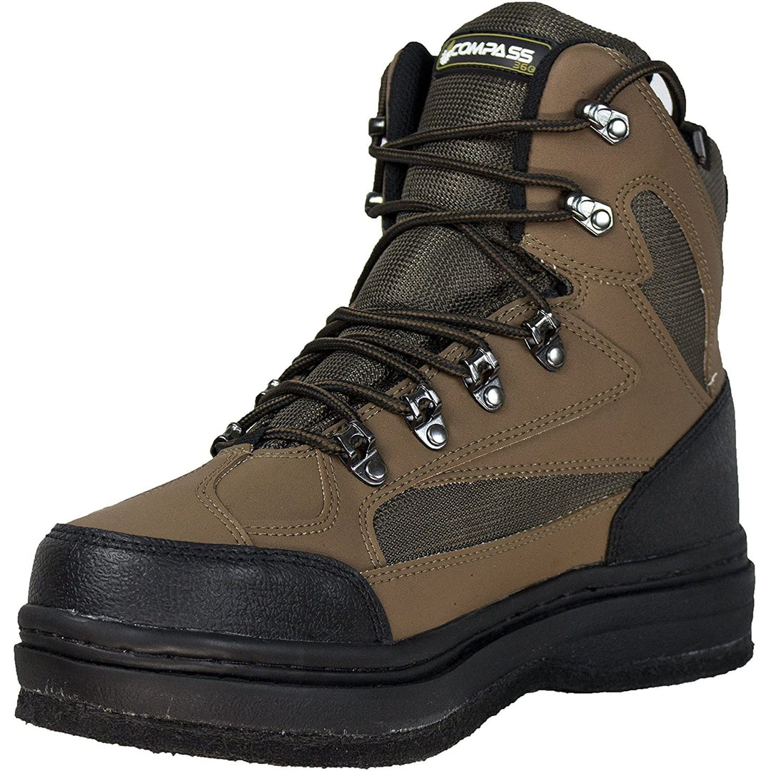 Compass 360 Ledges Felt Sole Wading Shoes with Studs