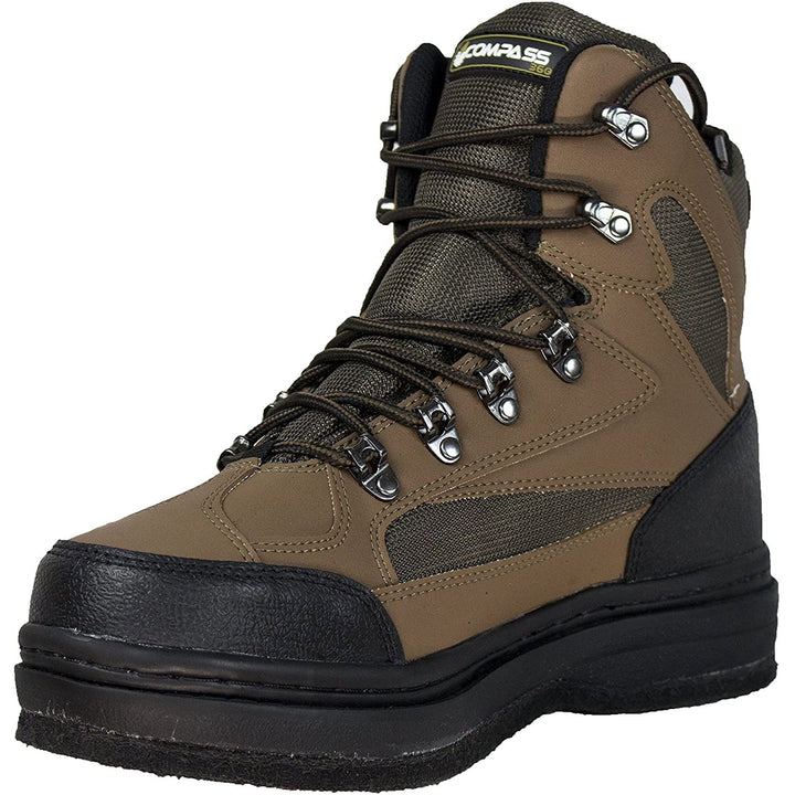 Compass 360 Ledges Felt Sole Wading Shoes with Studs