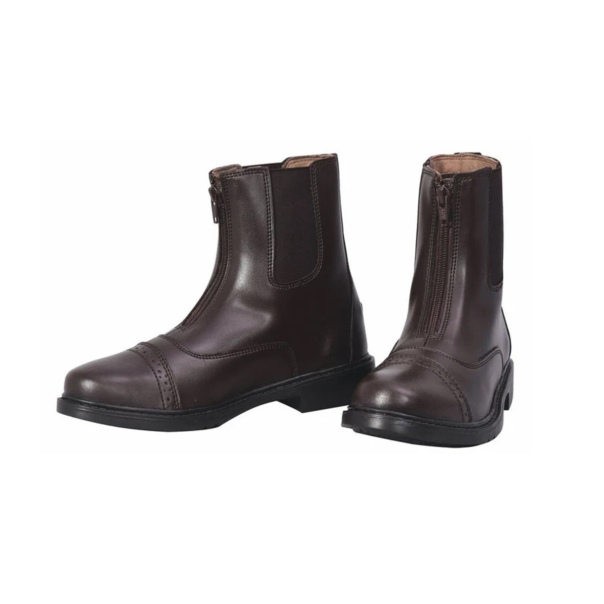 TuffRider Women's Starter Front Zip Paddock Boots Wide Regular