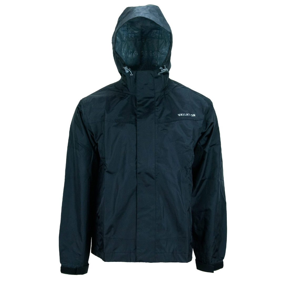 Vallation Outerwear Dark Rain Jacket