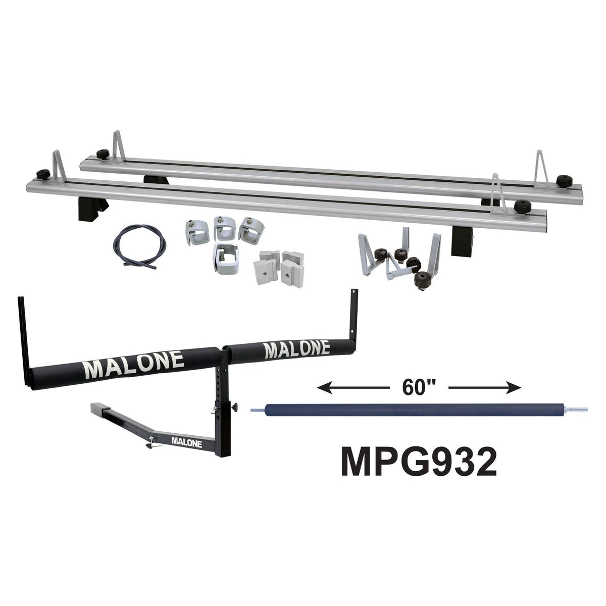 Malone MPG932 CrossBed/Bunk Kit/Axis 2 Kayak Bundle