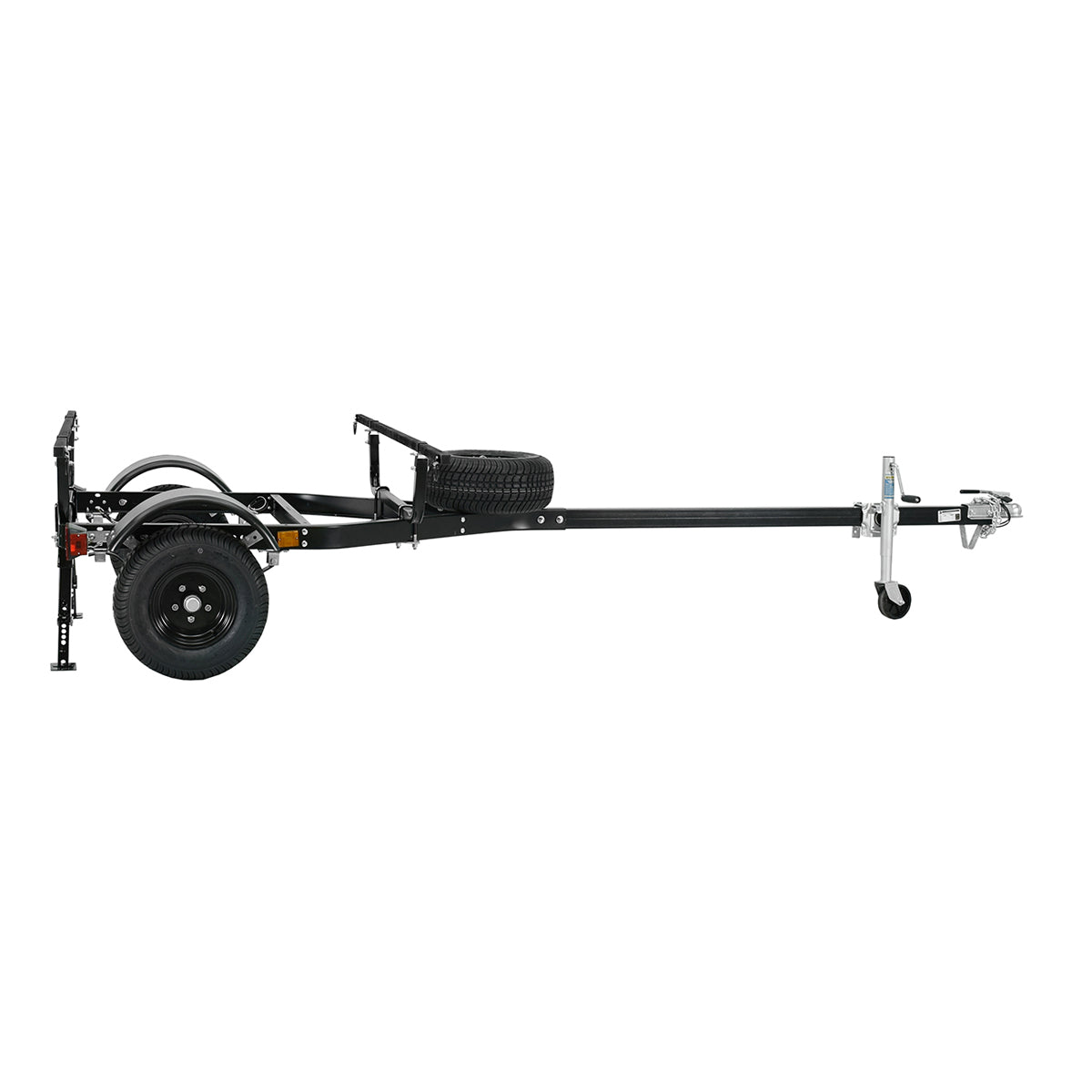 Malone MicroSport Off-Road Overland Trailer Package (2 Stabilizing Jacks, Spare Tire, JackStand)