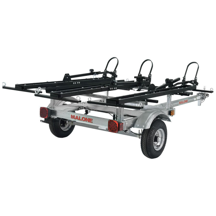 Malone MPG586B3 EcoLight 3 E-Bike Trailer Package (3 - MPG2102 E-Bike Racks)