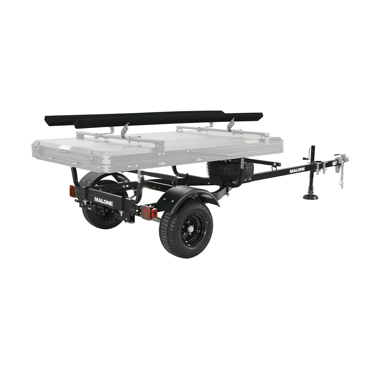 Malone MicroSport Overland Tent Trailer Package ( 2 Stabilizing Jacks, Spare Tire, JackStand, Bunk Kit)