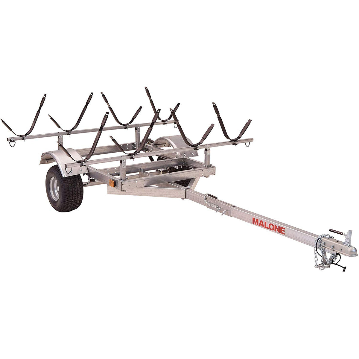 Malone XtraLight LowMax 4 Kayak Trailer Package (4 J-Racks)(Discontinued)