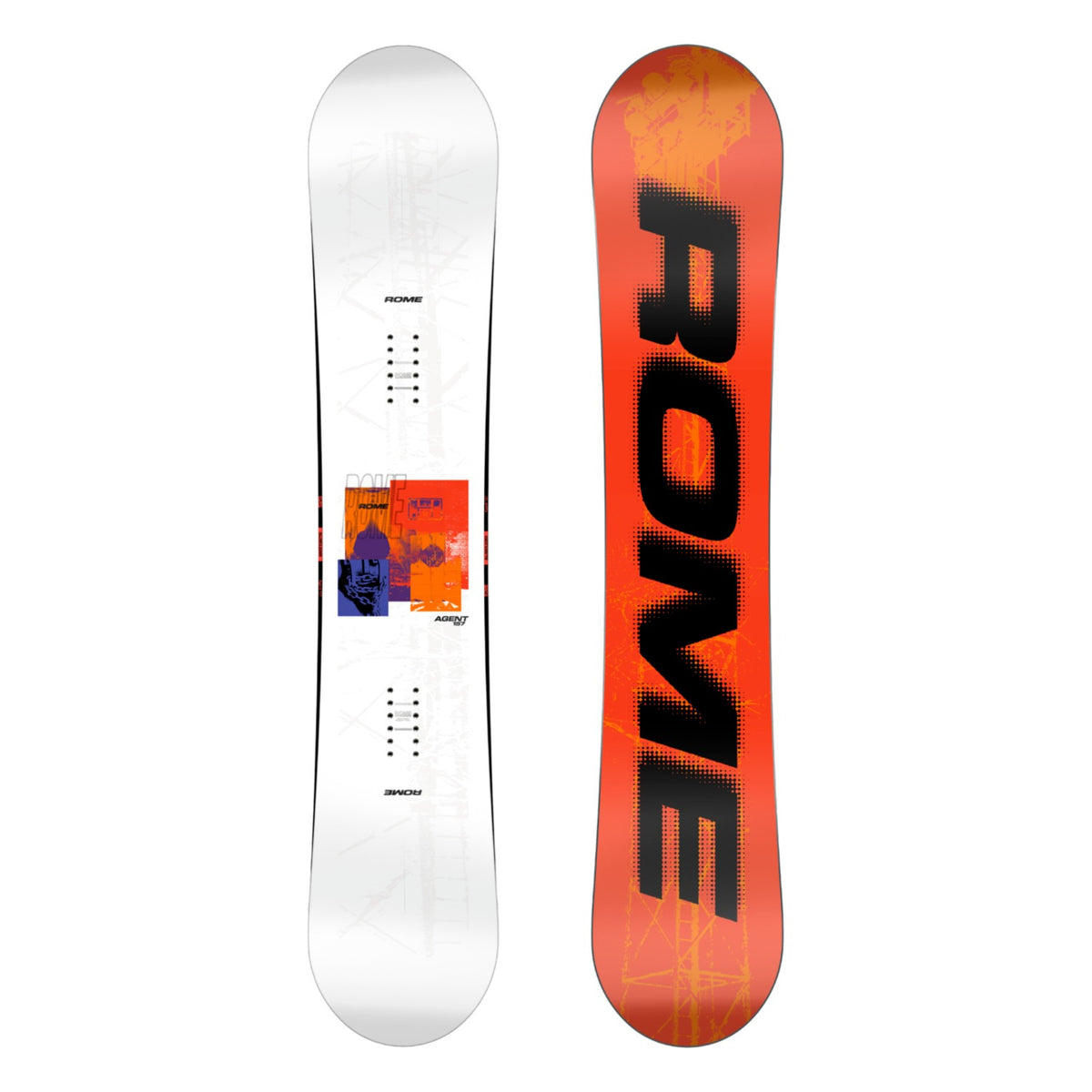 Rome Men's Agent Snowboard