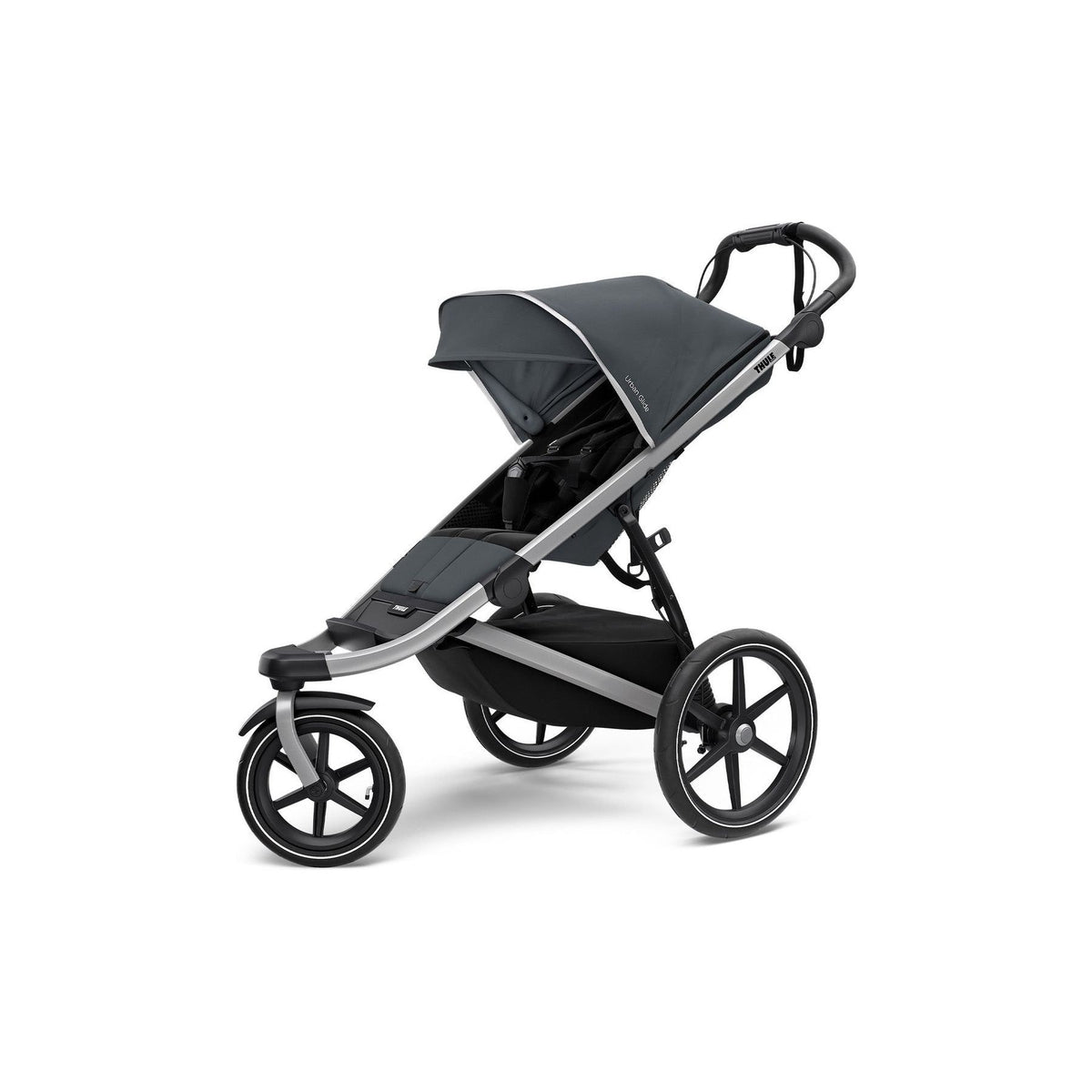 Thule Urban Glide 2 Single Jogging Stroller - Dark Shadow - Used - Good