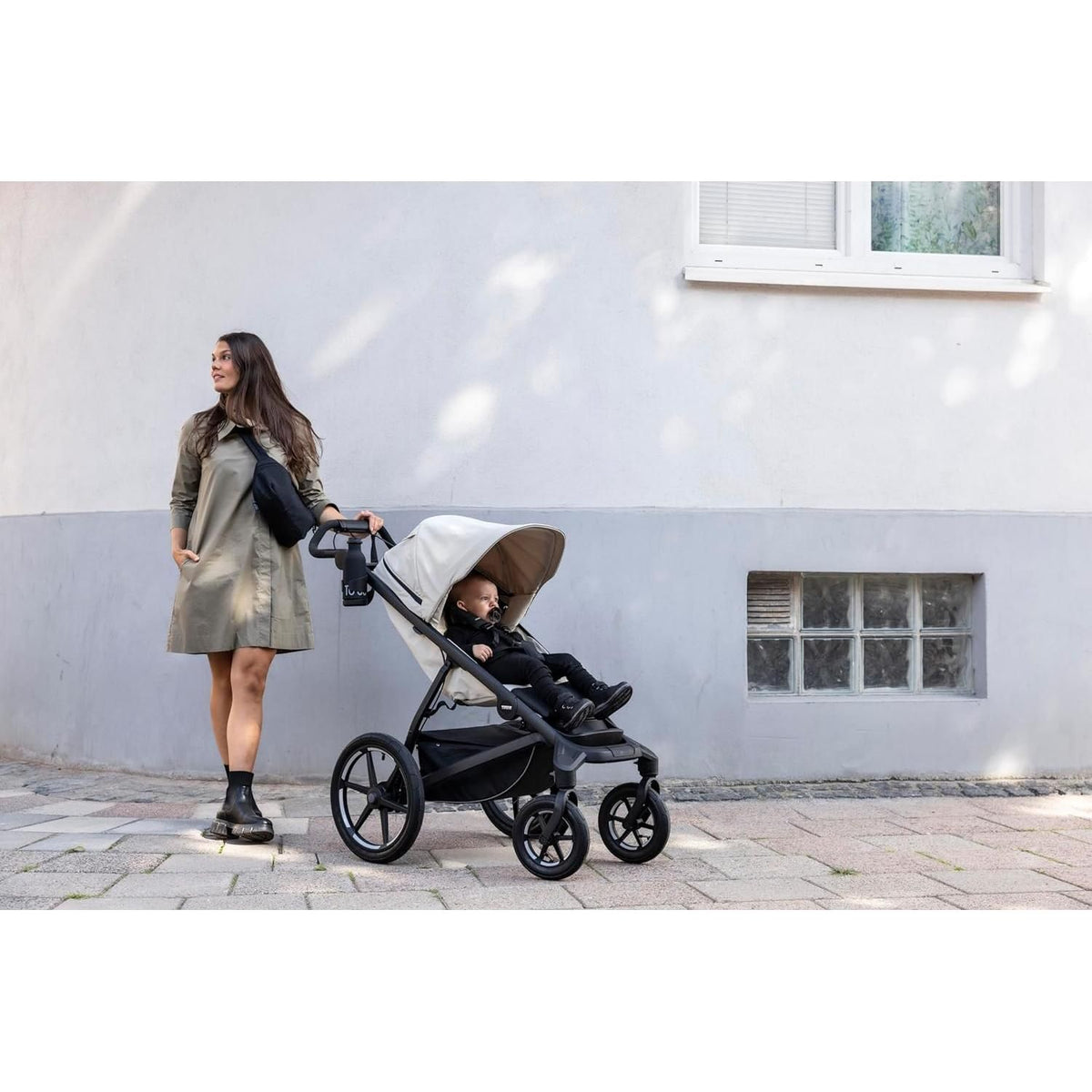 Thule Urban Glide 4-Wheel Stroller - Soft Beige