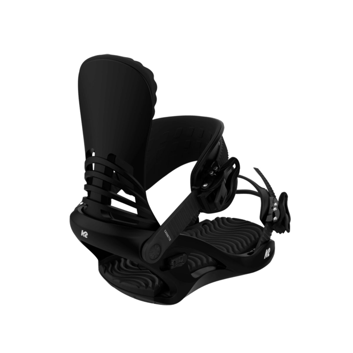K2 Women&#39;s Cassette Snowboard Bindings - Black - Medium - Used - Acceptable