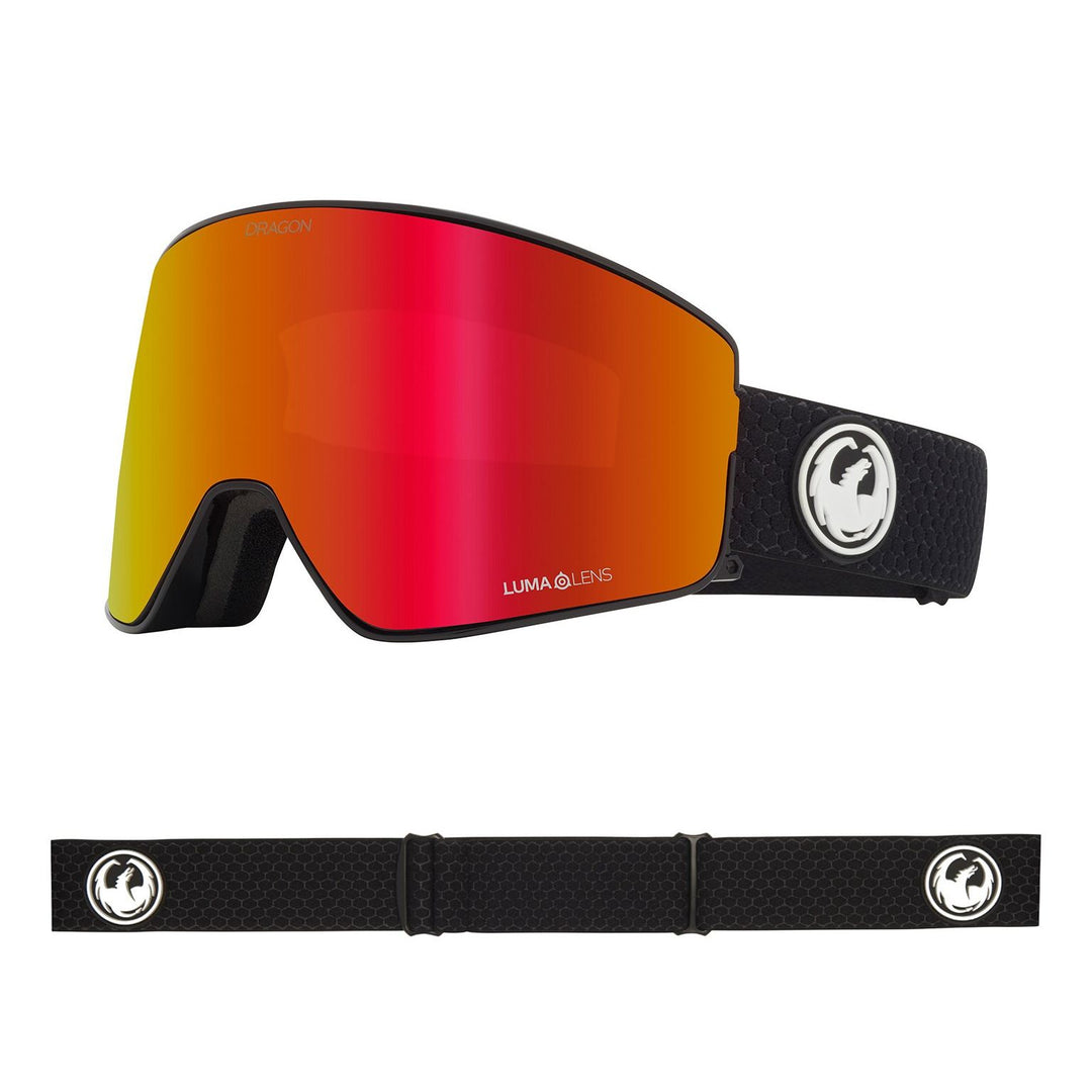 Dragon Alliance PXV2 Goggles + Bonus Lens