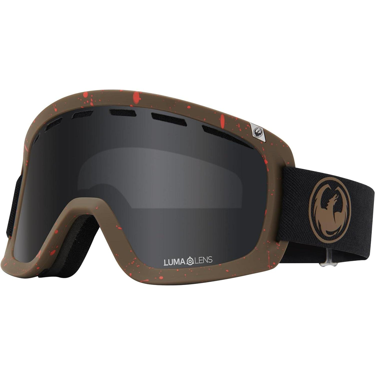 Dragon Alliance D1 OTG Goggles - Corduroy; LL Red Ion