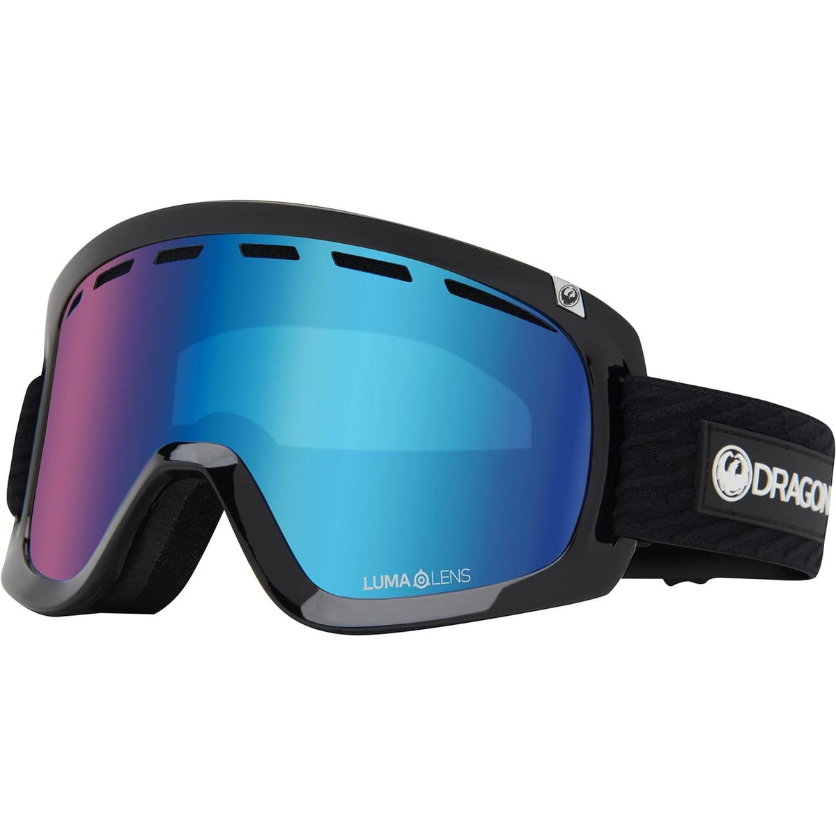 Dragon Alliance D1 OTG Goggles - Classic Grey; LL Gold Ion