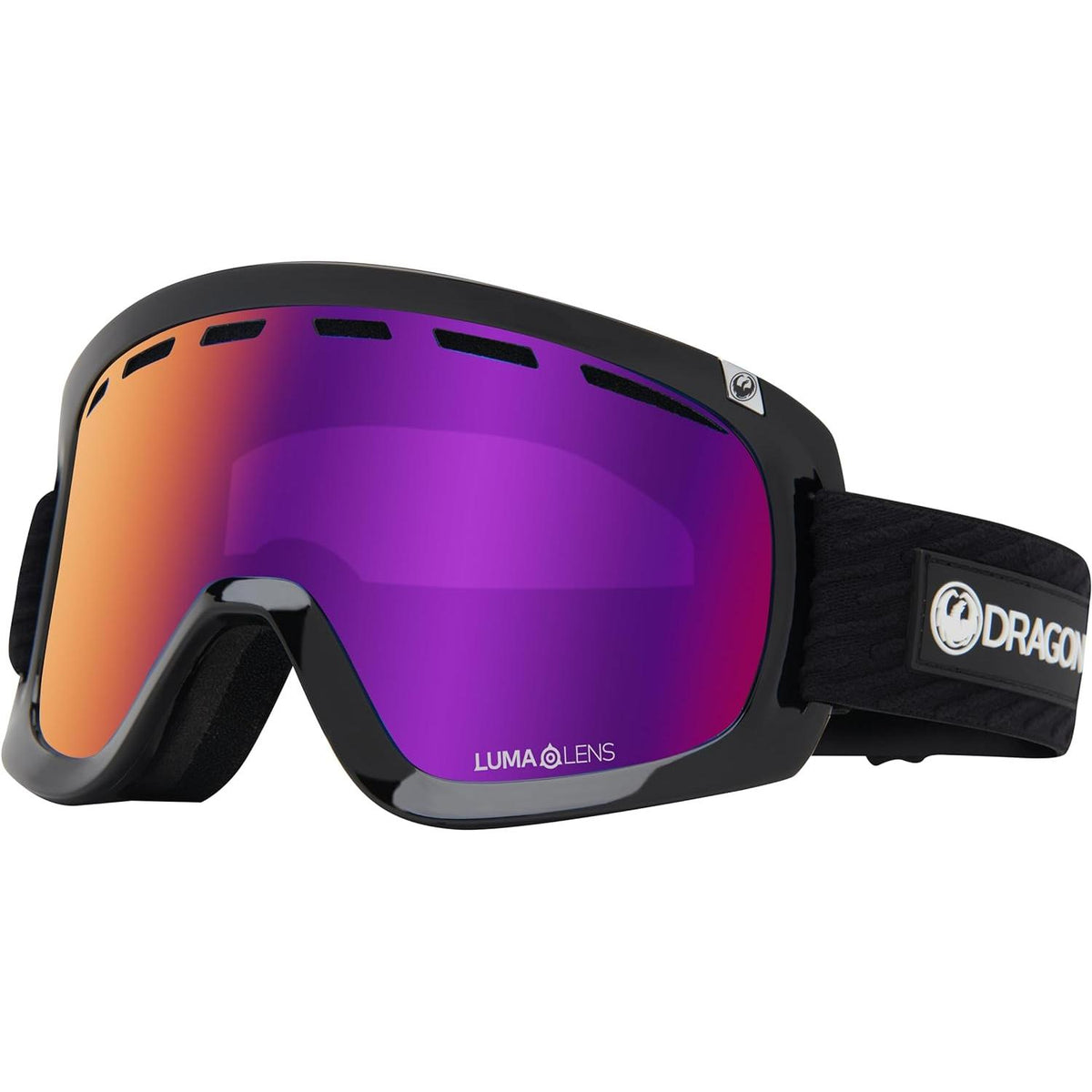 Dragon Alliance D1 OTG Goggles - Classic Grey; LL Gold Ion