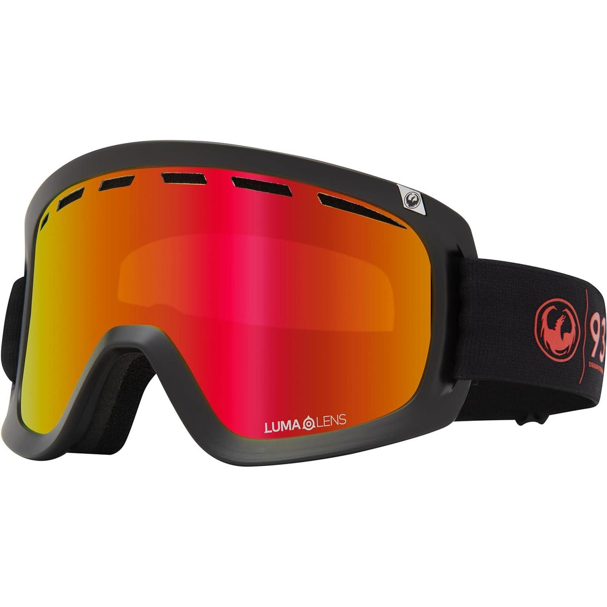 Dragon Alliance D1 OTG Goggles - Corduroy; LL Red Ion