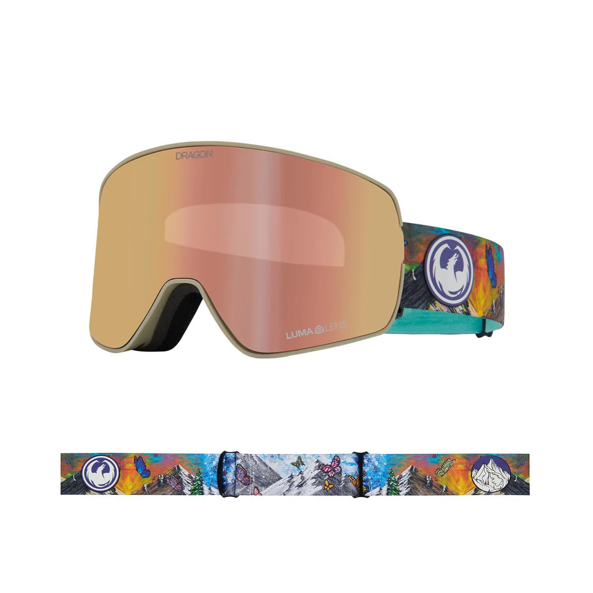 Dragon Alliance NFX2 Goggles + Bonus Lens