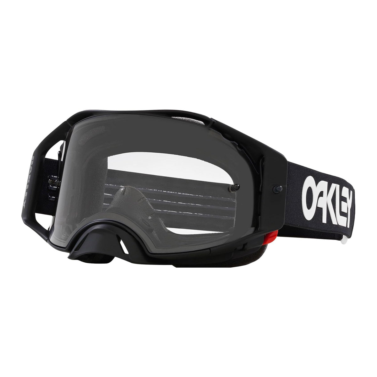 Oakley Airbrake MX Goggles, Moto Red / Clear