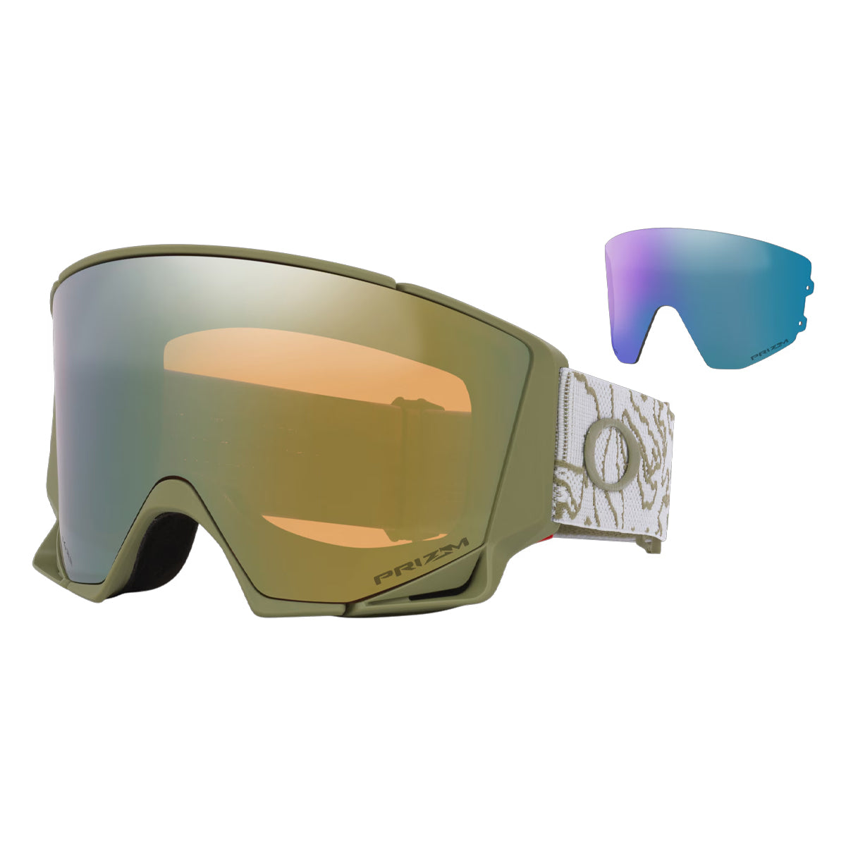 oakley vs dragon goggles Oakley Flow Scape L Goggles 2027 in White