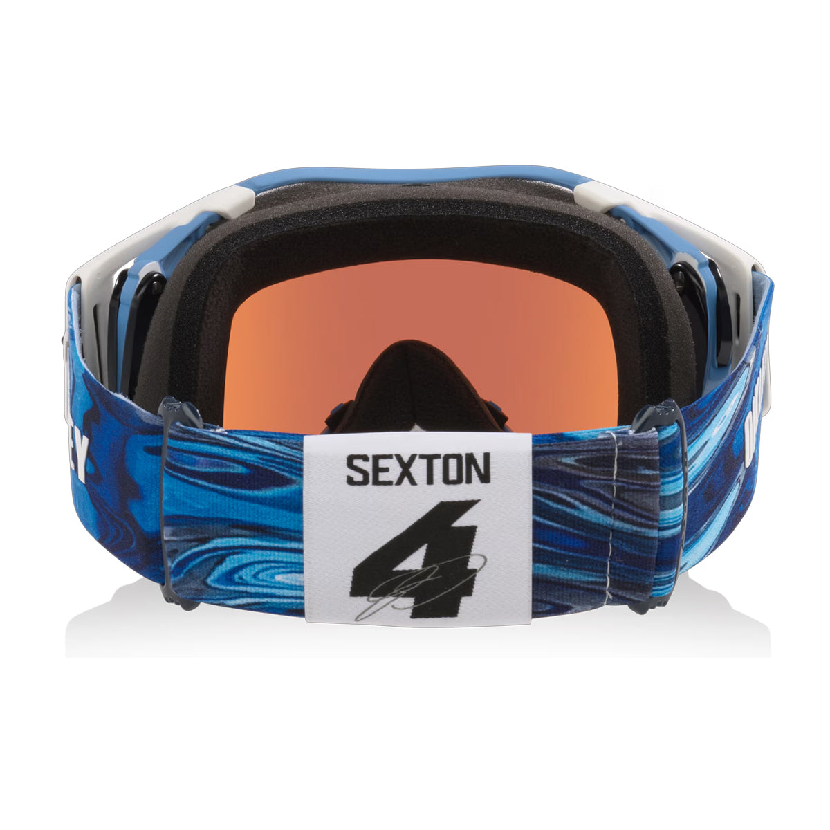 Oakley Airbrake MX Goggles, Tuff Blocks Gunmetal Black / Dark Grey