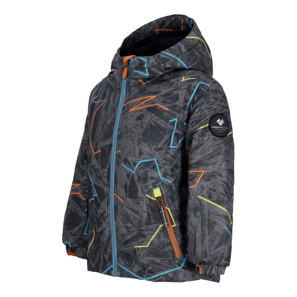 Obermeyer Kids&#39; Ashor Jacket - Electric Trails - 3