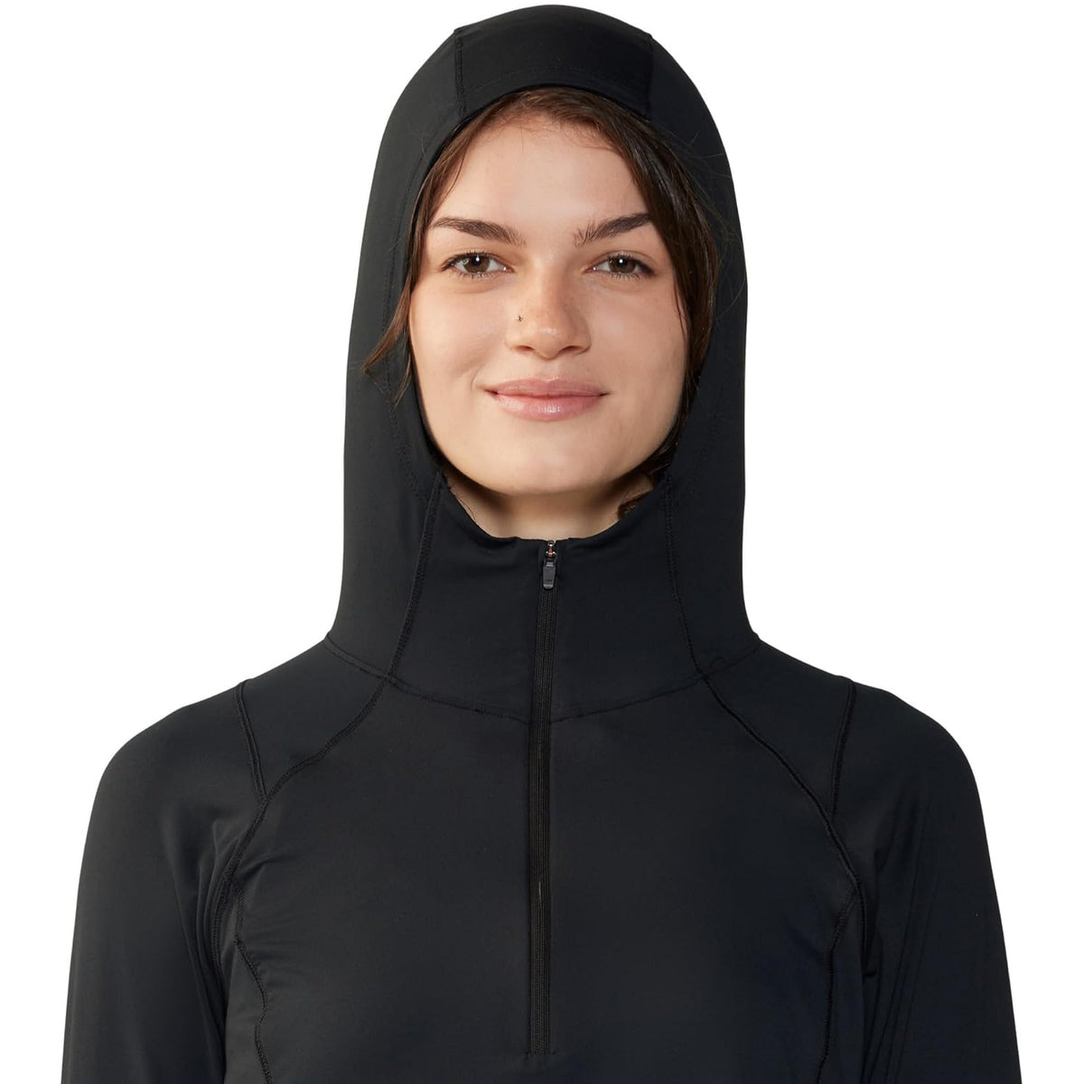 Mountain Hardwear Women&#39;s Crater Lake Half Zip Crop Hoody