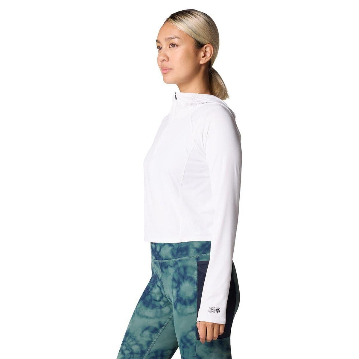 Mountain Hardwear Women&#39;s Crater Lake Half Zip Crop Hoody