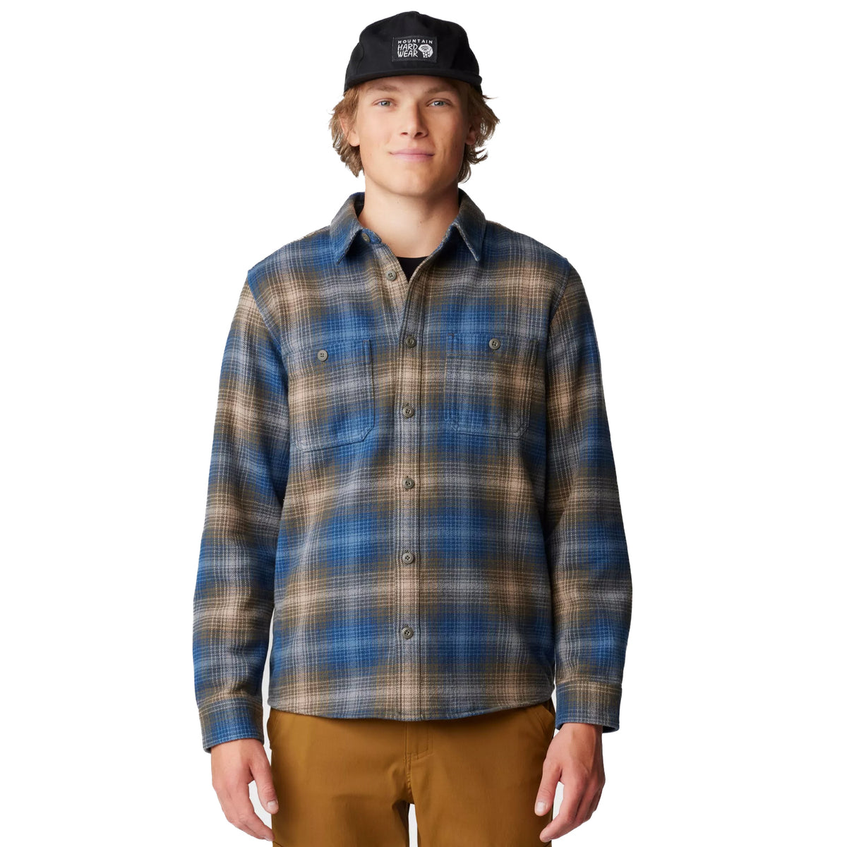 Mountain Hardwear Canyon - Camicia a Maniche Lunghe da Uomo, Colore Marrone Bourbon, Marrone Bourbon, S Mountain Hardwear Canyon - Camicia a Maniche Lunghe da Uomo, Colore Marrone Bourbon, Marrone Bourbon, S