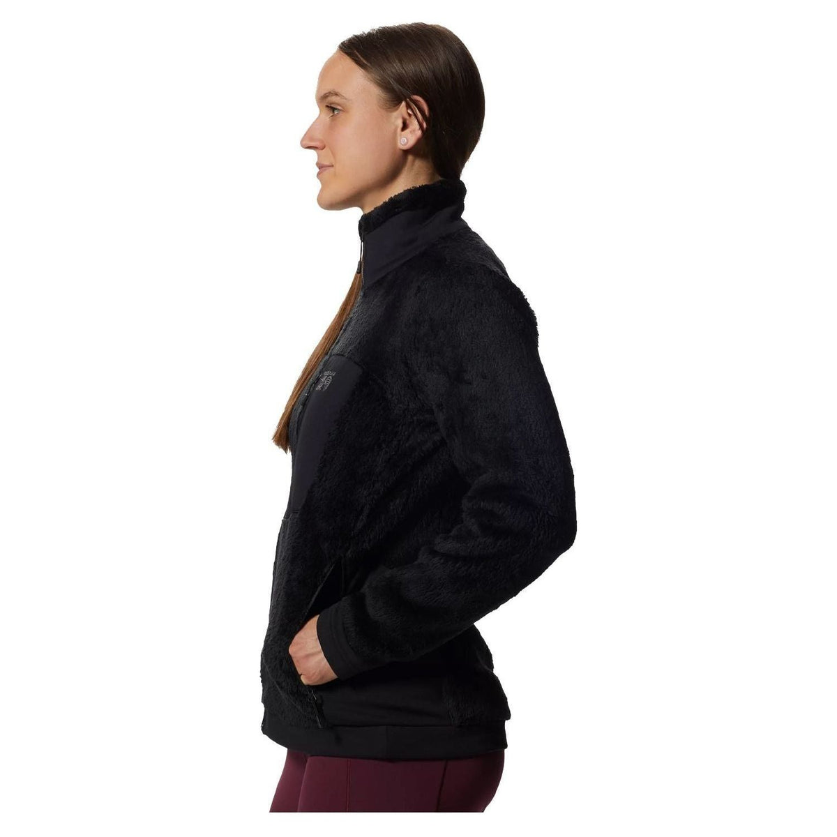Mountain Hardwear Womens Polartec High Loft Jacket (Black) | Sportpurs
