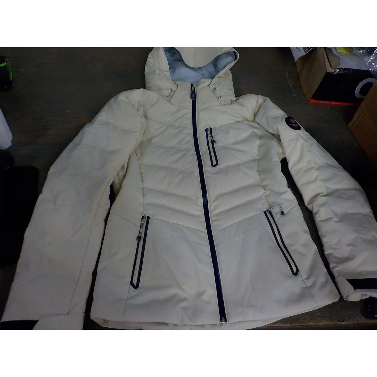 Obermeyer Cosima Women's Down Jacket - Bone - 8 - Used - Acceptable
