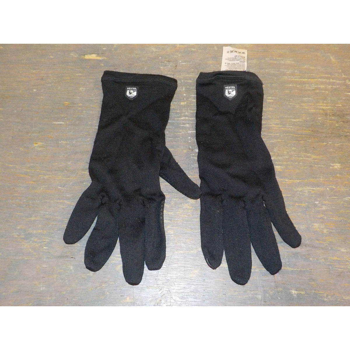 Hestra Merino Wool Liner Long Glove - Black - 7 - Used - Acceptable