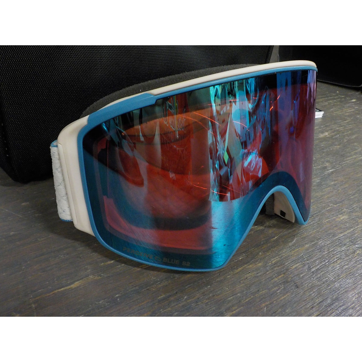 M4S Goggles (Cylindrical) + Bonus Lens + MFI Face Mask - Oat; Prcve Vari Blue + Prcve Cloudy Pink - Used - Acceptable
