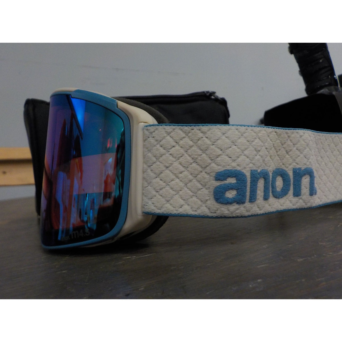 M4S Goggles (Cylindrical) + Bonus Lens + MFI Face Mask - Oat; Prcve Vari Blue + Prcve Cloudy Pink - Used - Acceptable