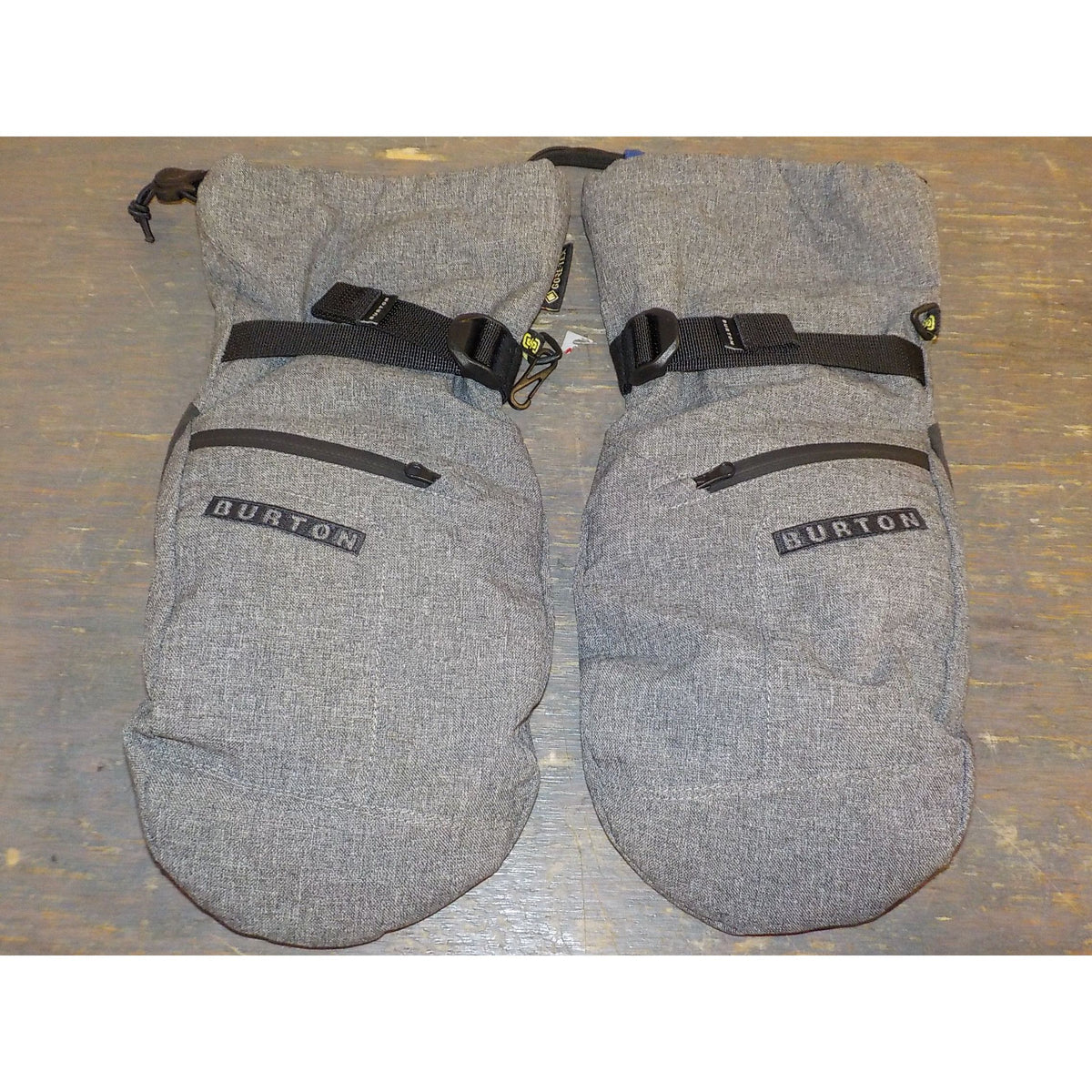 Burton Men's Deluxe GORE-TEX Mittens - Gray Heather - X-Large - Used - Acceptable