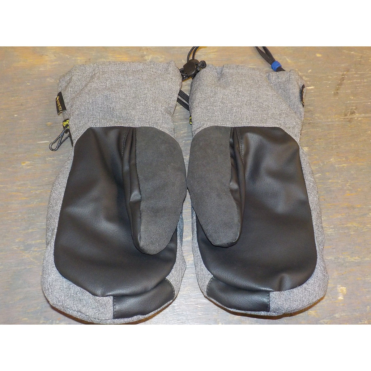 Burton Men's Deluxe GORE-TEX Mittens - Gray Heather - X-Large - Used - Acceptable