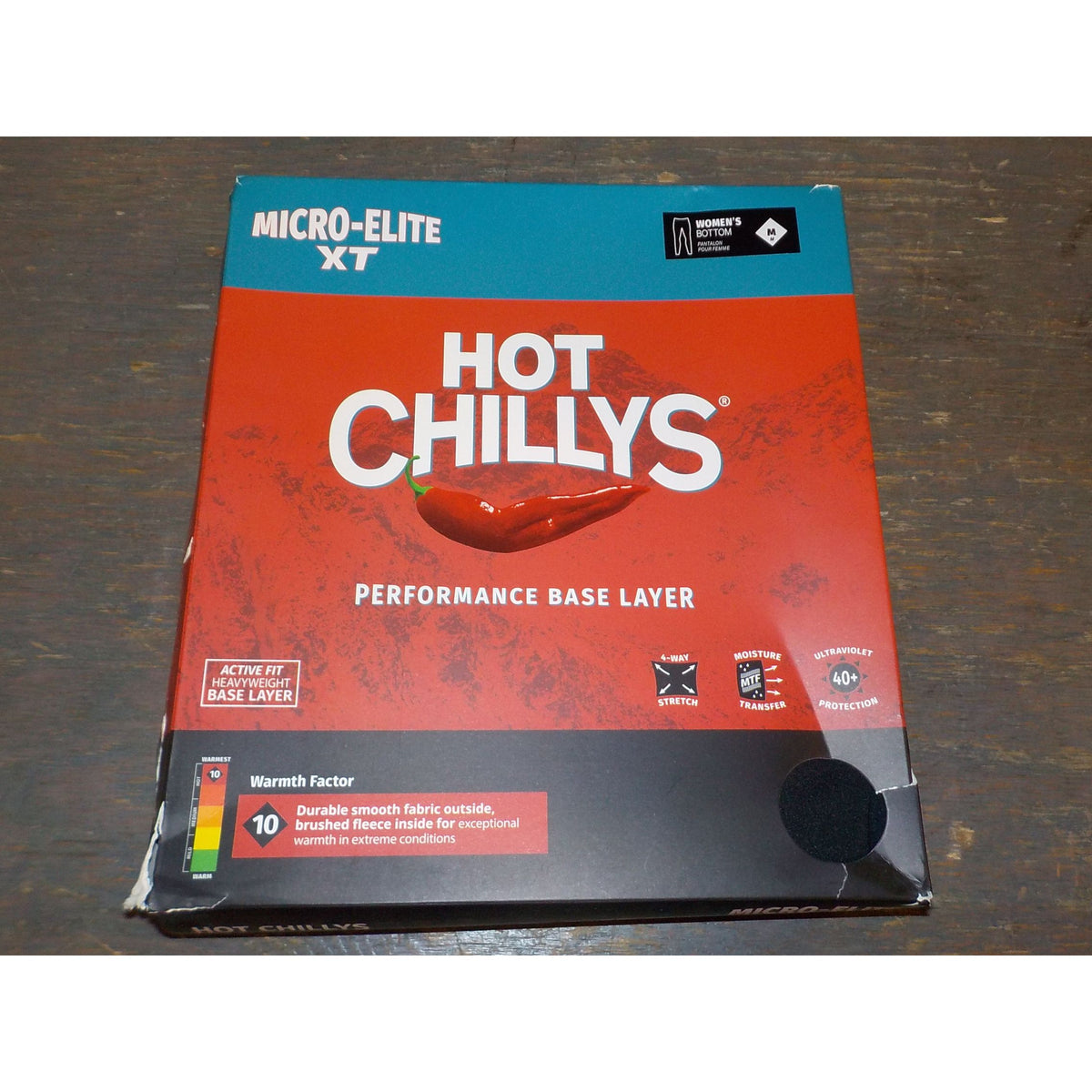 Hot Chillys Women's Micro-Elite XT Tight - Black/Grey - Medium - Used - Acceptable
