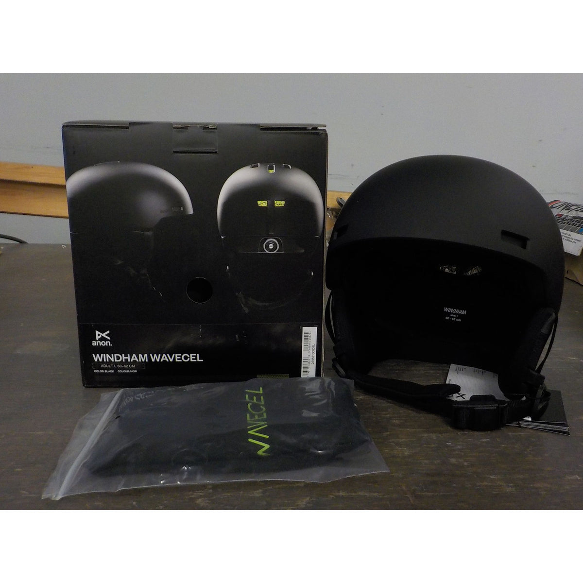 Anon Windham WaveCel Helmet - Black - Large - Used - Acceptable