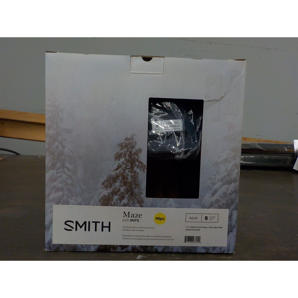 Smith Optics Maze MIPS Helmet - Matte French Navy - Small (51-55 cm) - Used - Acceptable