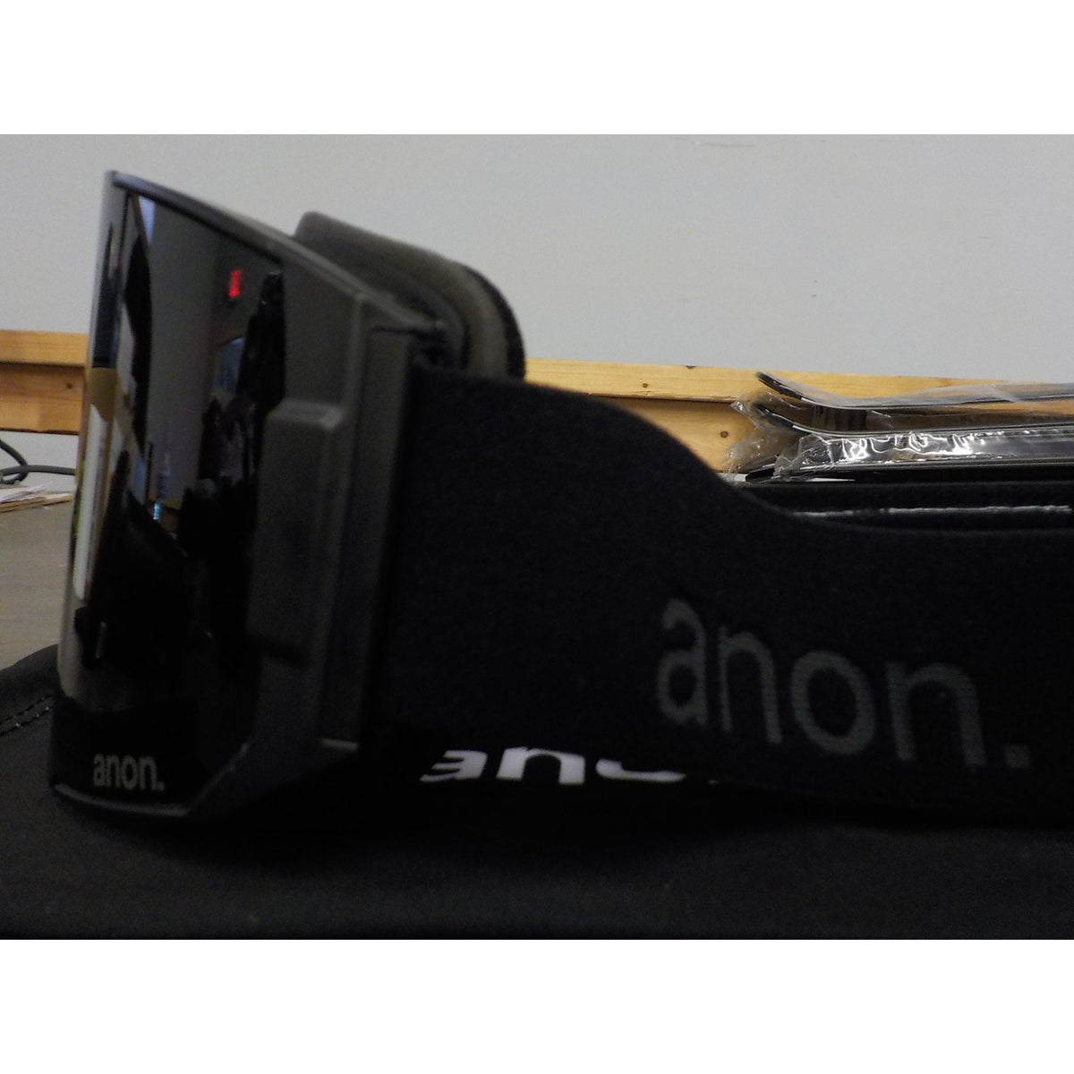Anon Sync Goggles + Bonus Lens + MFI Face Mask - Smoke; Perceive Sunny Onyx + Perceive Variable Violet - Used - Acceptable