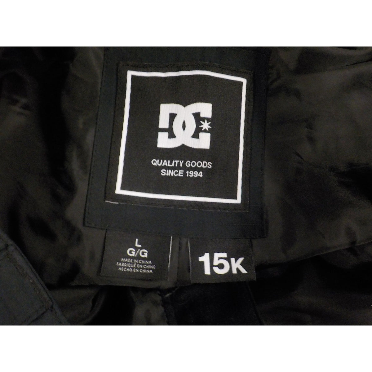 DC Men's Code Snowboard Pants - Black - Large - Used - Acceptable