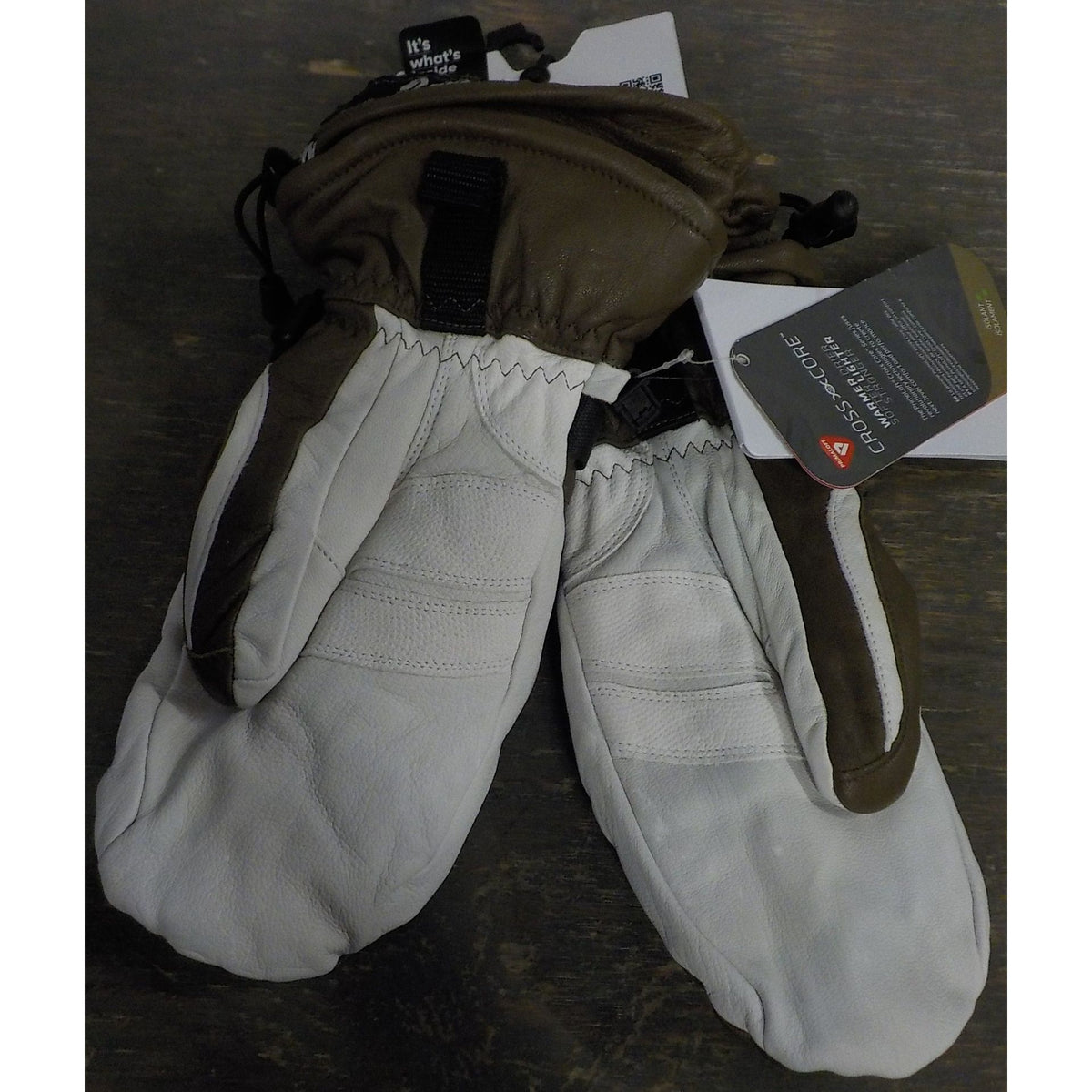Swany Men's X-Cell Mitt - Mil Olive/Sil White - Medium - Used - Acceptable