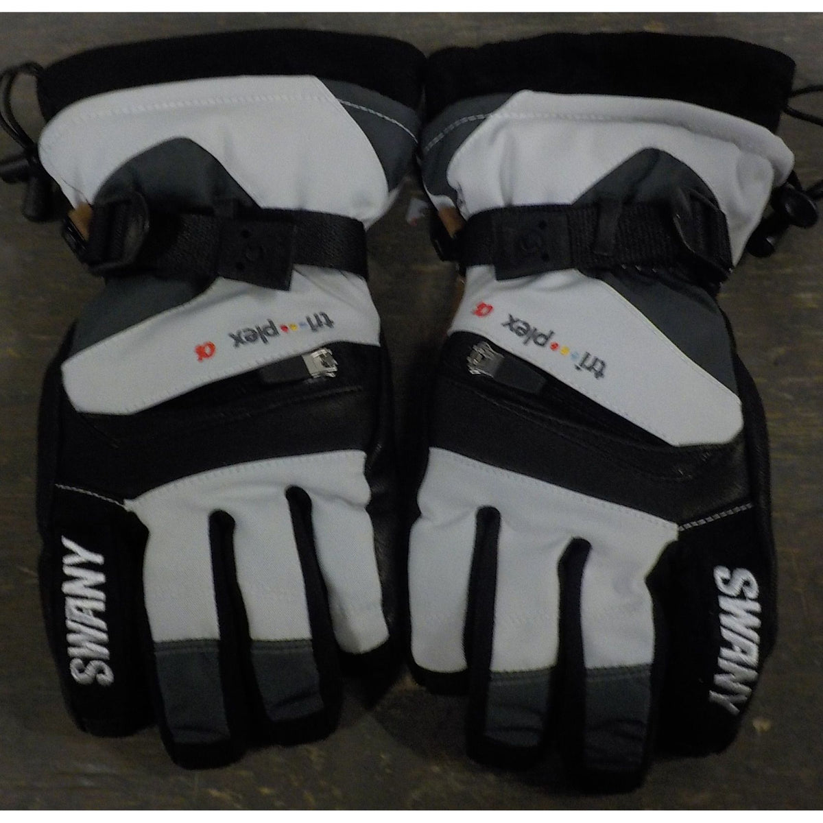 Swany Women's X-Change Glove - L Grey/Charcoal - Medium - Used - Acceptable