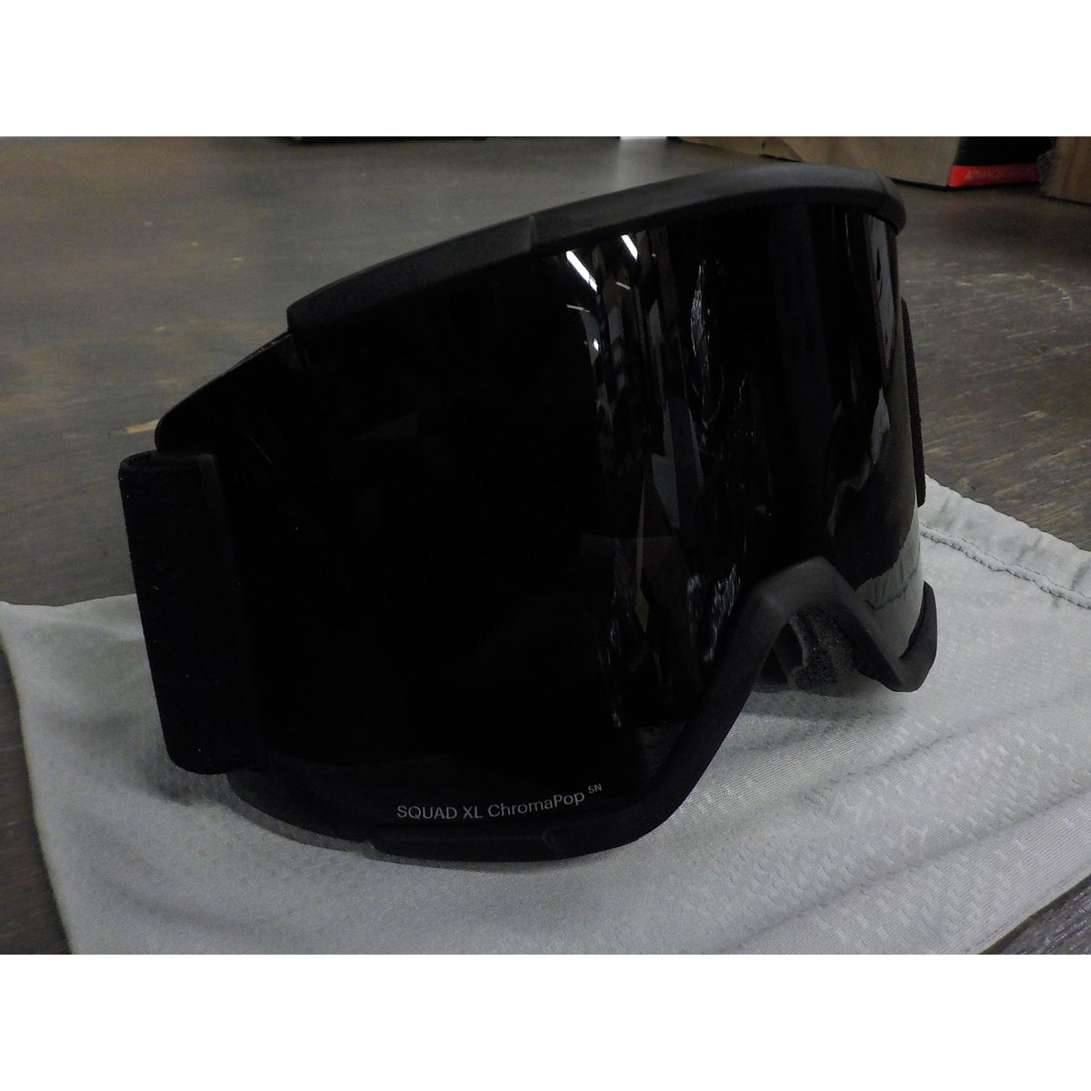 Smith Optics Squad XL Goggles - Blackout; ChromaPop Sun Black + ChromaPop Storm Rose Flash - Used - Acceptable