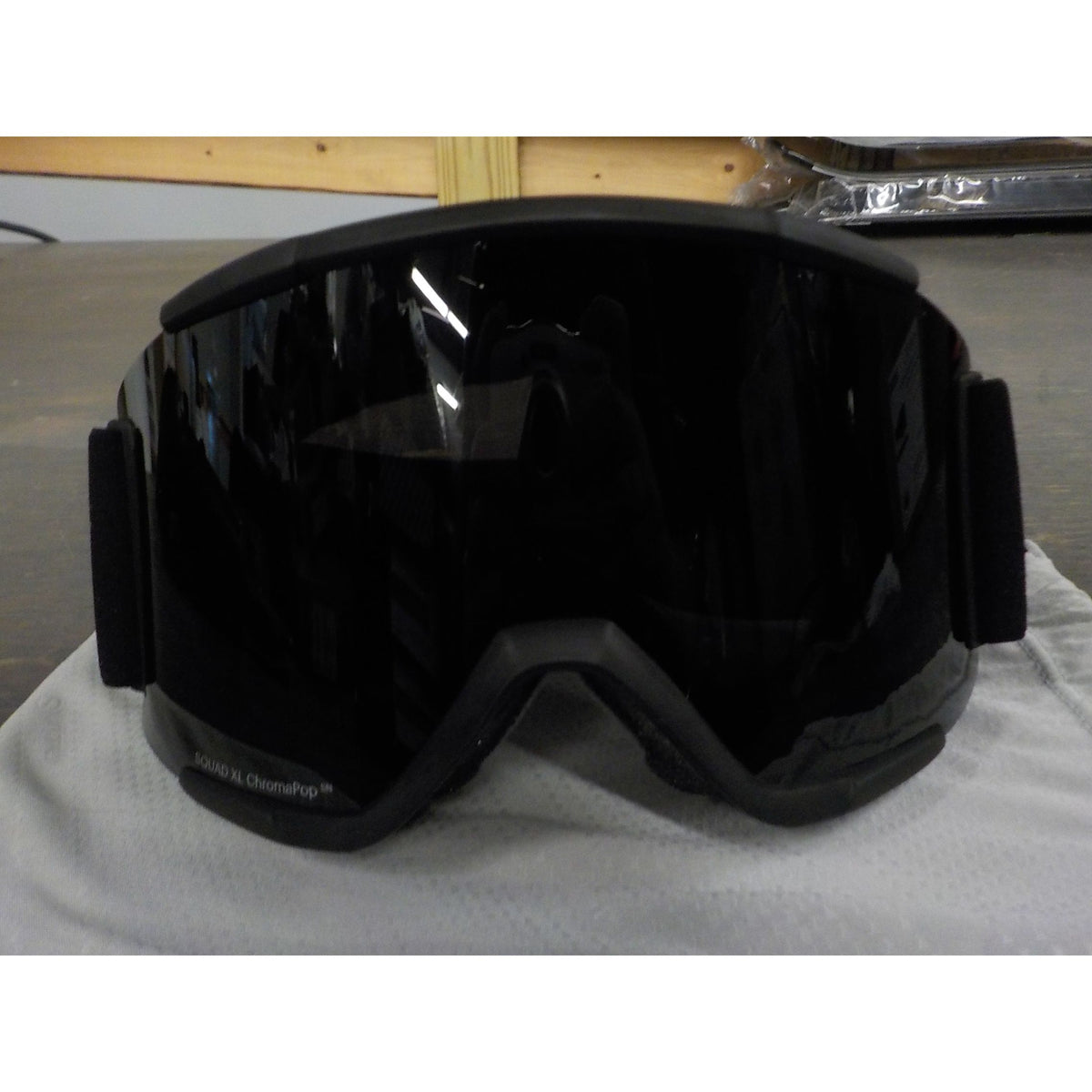 Smith Optics Squad XL Goggles - Blackout; ChromaPop Sun Black + ChromaPop Storm Rose Flash - Used - Acceptable