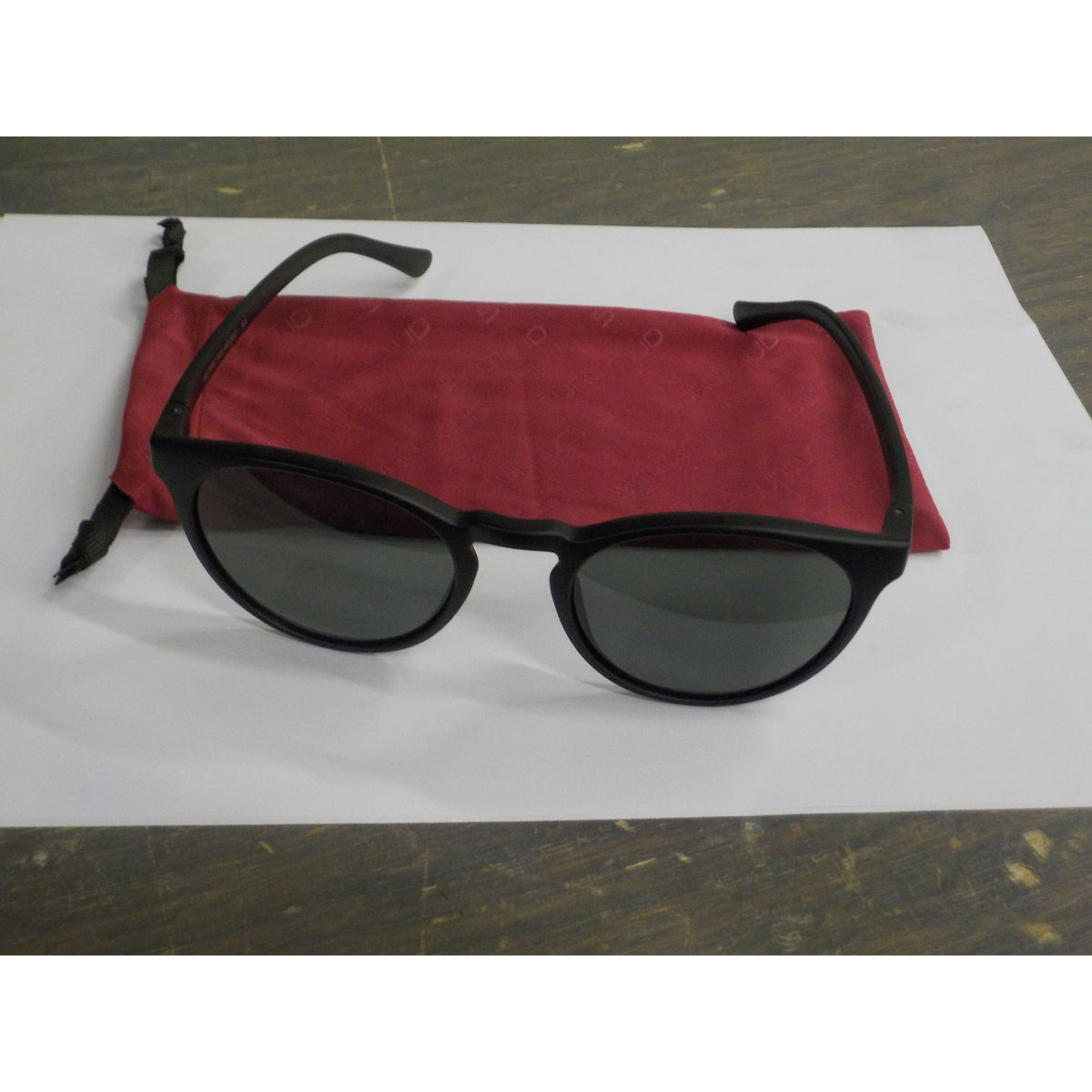 Suncloud Metric Sunglasses - Matte Black; Polarized Gray Green - Used - Acceptable