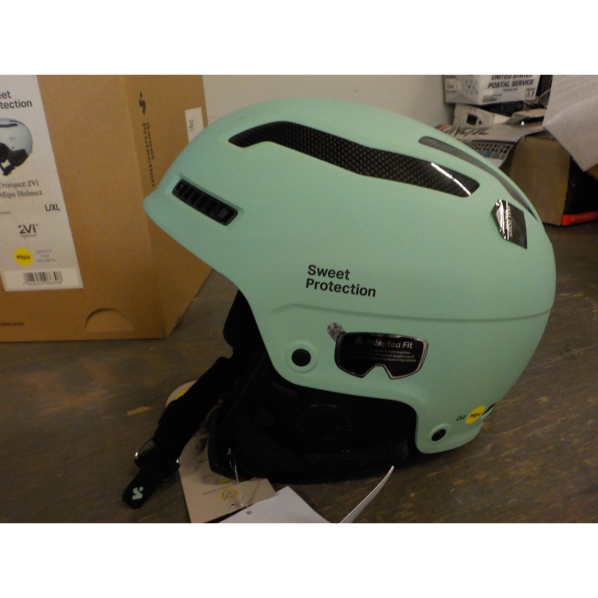 Sweet Protection Trooper 2Vi Mips Helmet - Misty Turquoise - Large/X-Large - Used - Acceptable