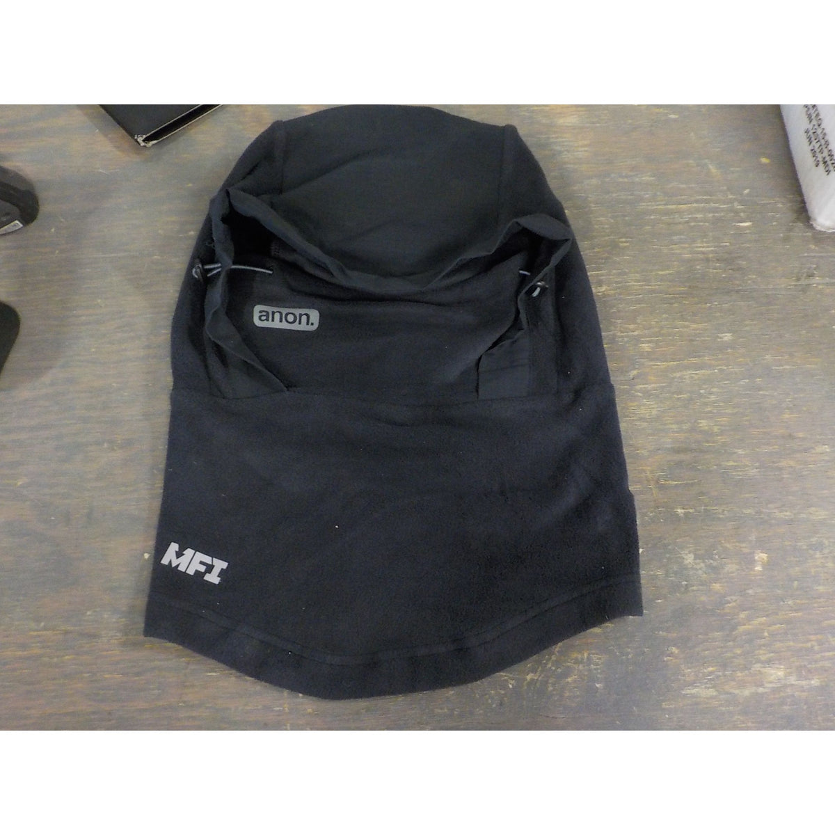 Anon MFI Fleece Helmet Hood - Black - Used - Acceptable