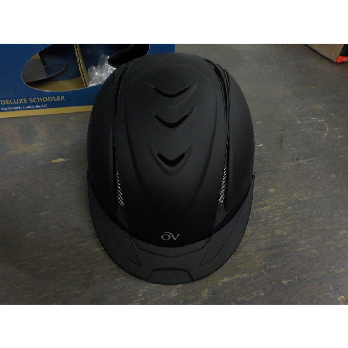 Ovation Schooler Helmet-Black-Medium/Large - Used - Acceptable