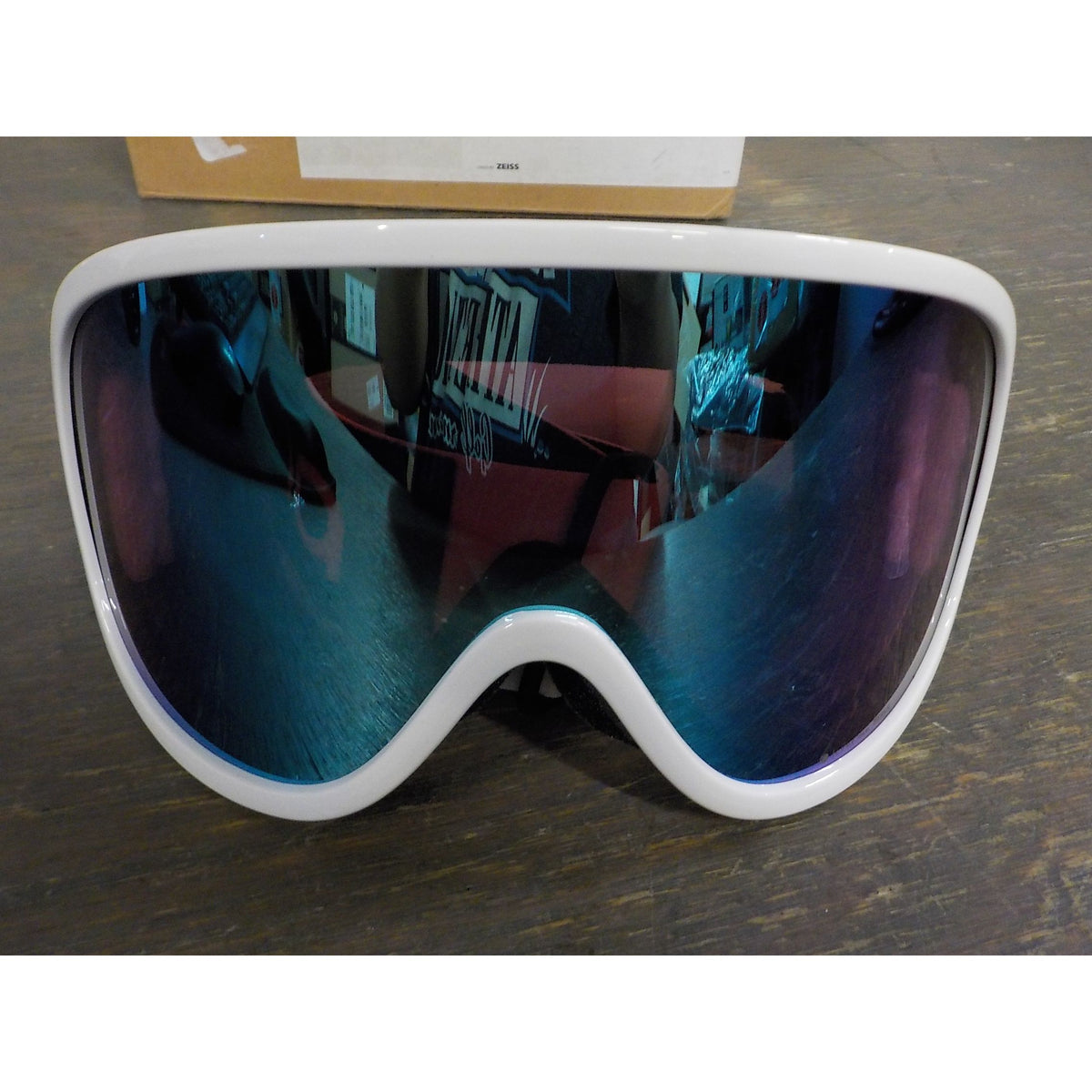 POC Sports Zonula Goggles - Hydrogen White; Partly Sunny Blue - Used - Acceptable