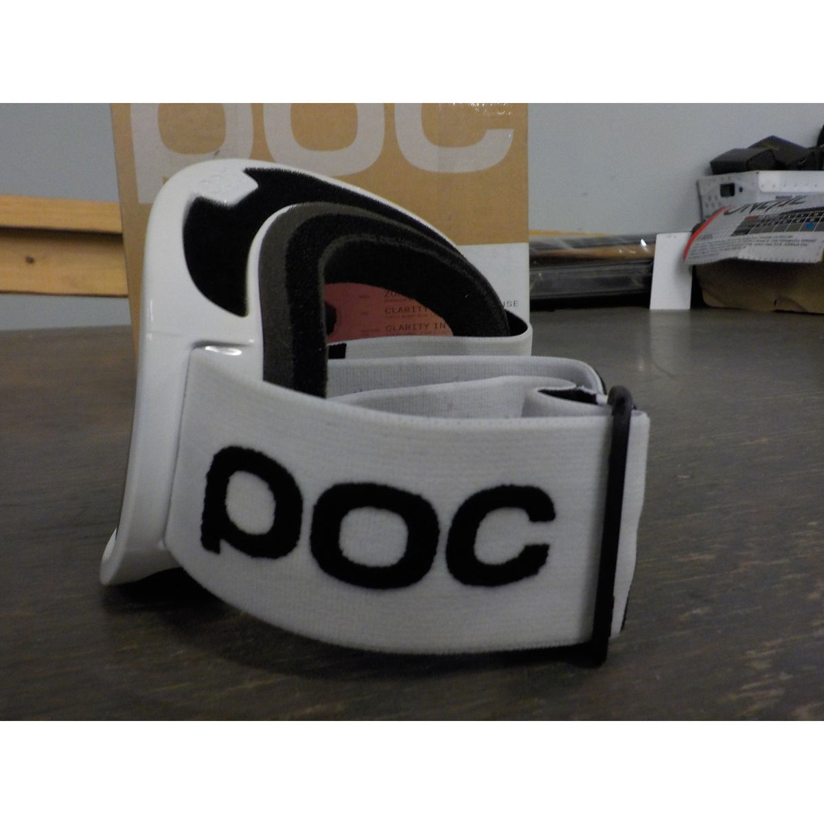 POC Sports Zonula Goggles - Hydrogen White; Partly Sunny Blue - Used - Acceptable