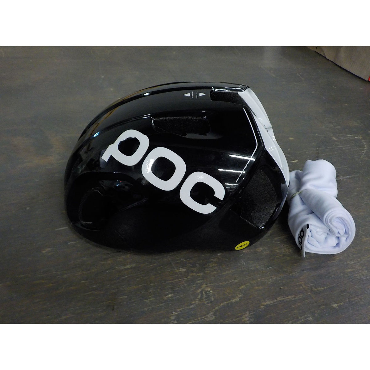POC Sports Ventral Mips (Cpsc) Helmet - Uranium Black - Small - Used - Acceptable